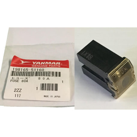 Yanmar 198165-51160 FUSE 80A Slow Blow - Cub Cadet - Power Tool Outfitters