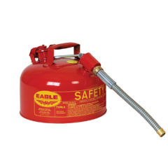 FUEL CAN, METAL 2.5GAL, 12IN FLEX SPOUT – Oregon U2-26-S
