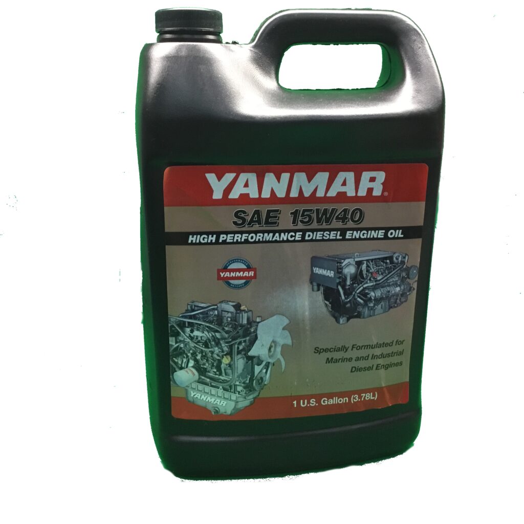 Yanmar SAE 15W40 High Performance Diesel Engine Oil 41540G Gallon Power Tool Outfitters