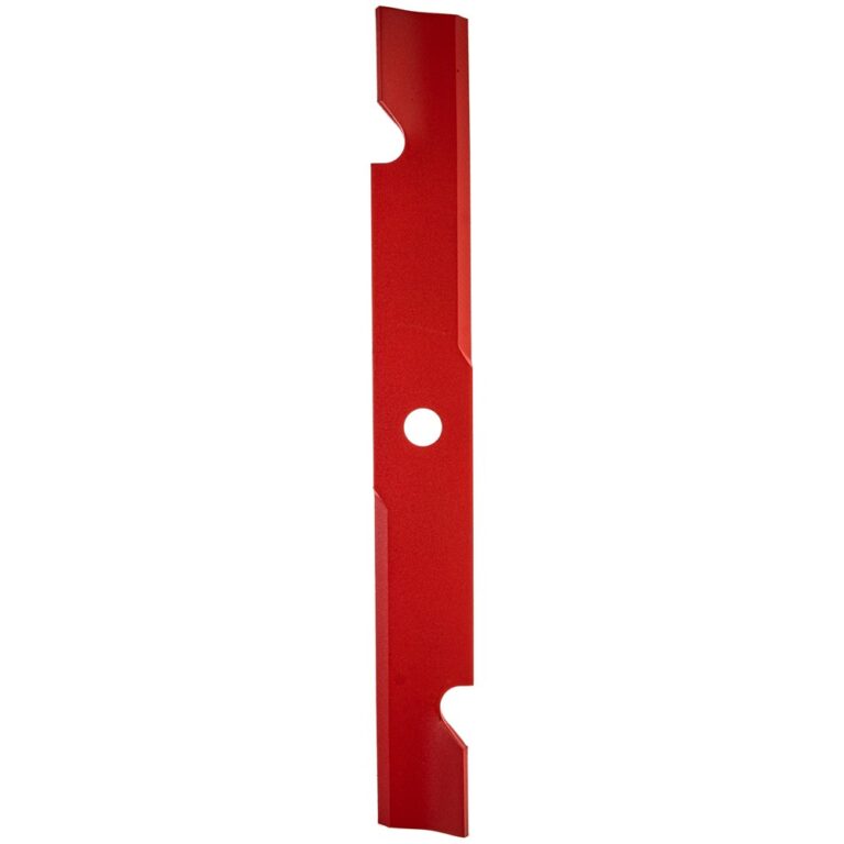 Exmark OEM 103-6403-S Single Blade Notched 20.5" with 15/16" Arbor, Red