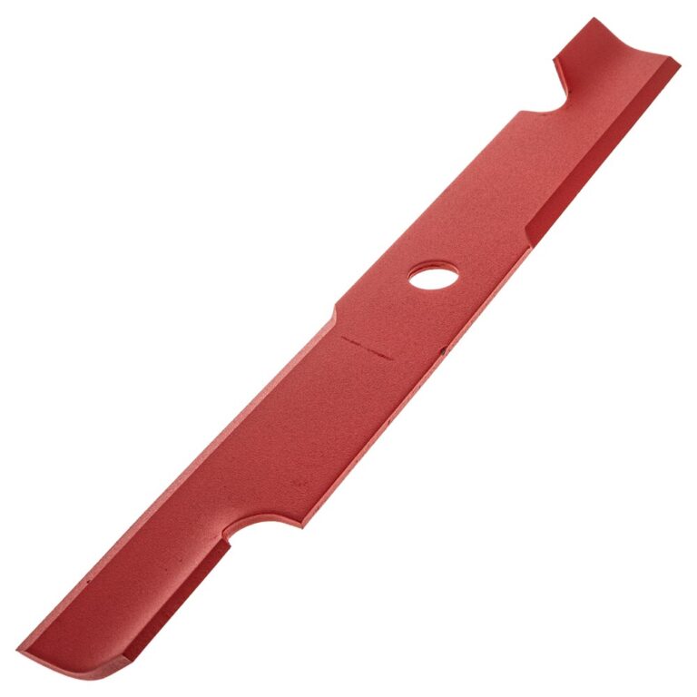 Exmark OEM 103-6403-S Single Blade Notched 20.5" with 15/16" Arbor, Red - Image 2